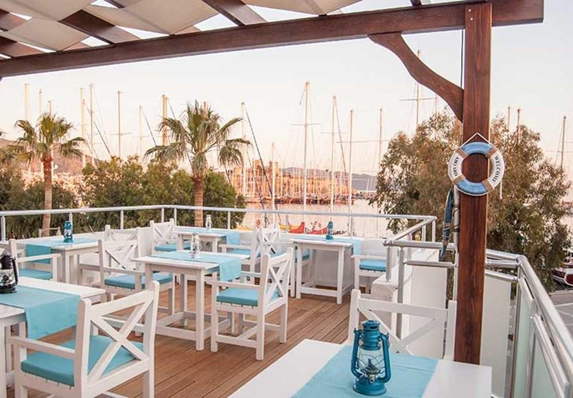 Akkan Hotel Marina Bodrum Buitenkant foto