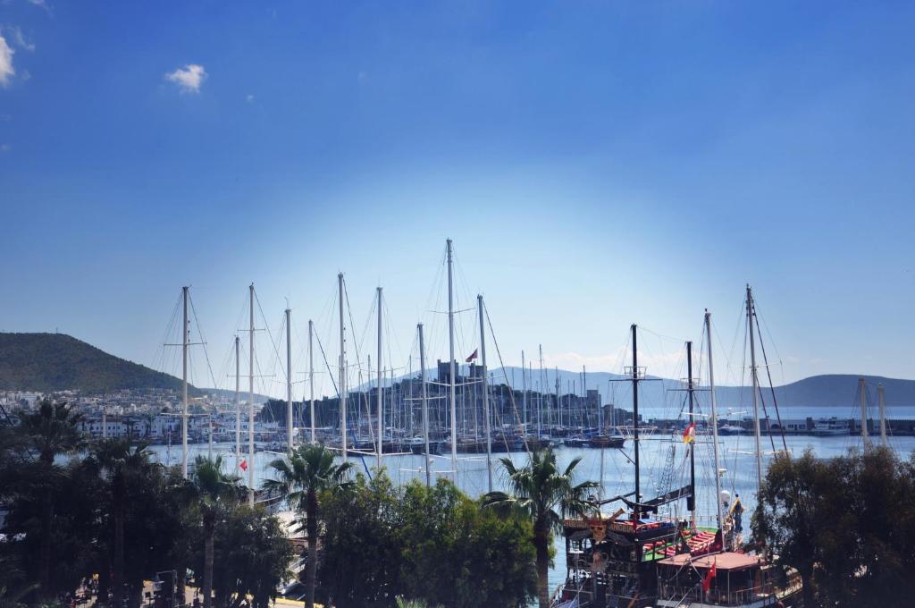 Akkan Hotel Marina Bodrum Buitenkant foto